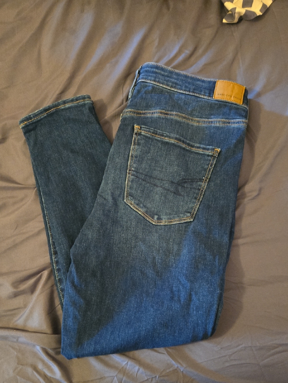 American Eagle Outfitters Dark Blue Skinny Jeans